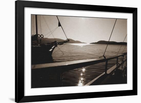 Shimmering Sea-Malcolm Sanders-Framed Giclee Print