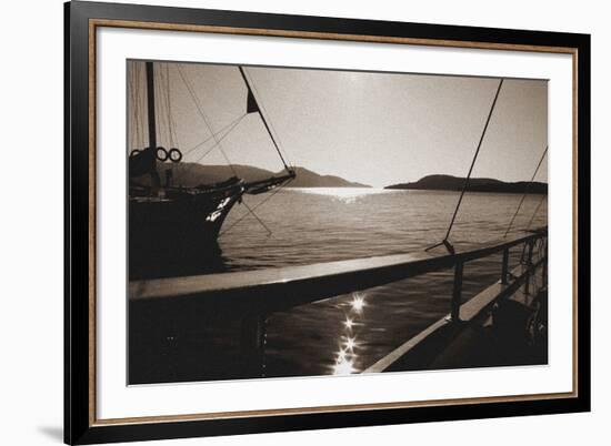 Shimmering Sea-Malcolm Sanders-Framed Giclee Print