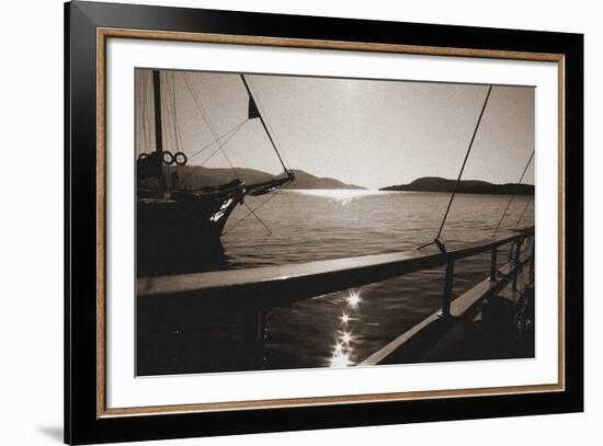 Shimmering Sea-Malcolm Sanders-Framed Giclee Print