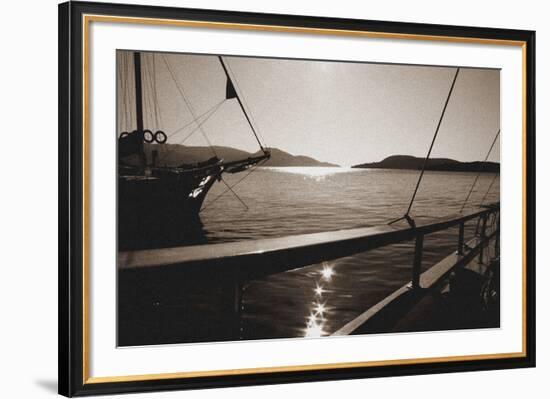 Shimmering Sea-Malcolm Sanders-Framed Giclee Print