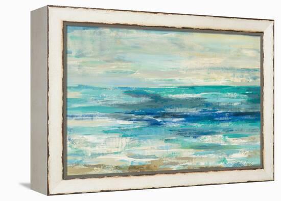 Shimmering Sea-Silvia Vassileva-Framed Stretched Canvas