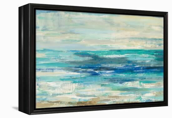 Shimmering Sea-Silvia Vassileva-Framed Stretched Canvas