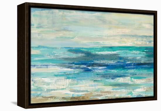 Shimmering Sea-Silvia Vassileva-Framed Stretched Canvas
