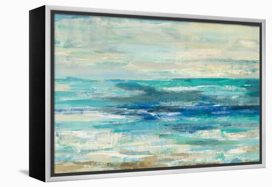 Shimmering Sea-Silvia Vassileva-Framed Stretched Canvas