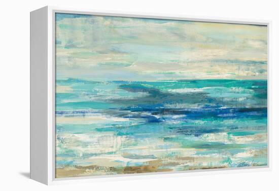 Shimmering Sea-Silvia Vassileva-Framed Stretched Canvas