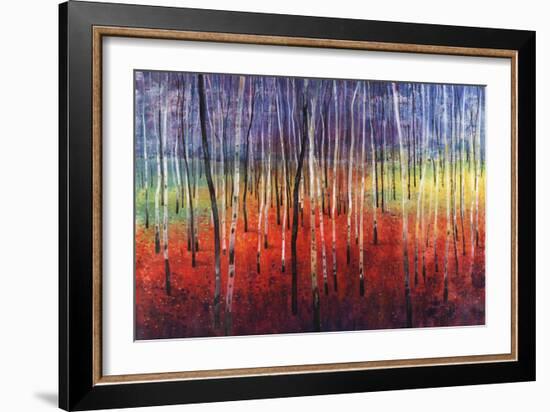 Shimmering Trees-Tim O'toole-Framed Giclee Print