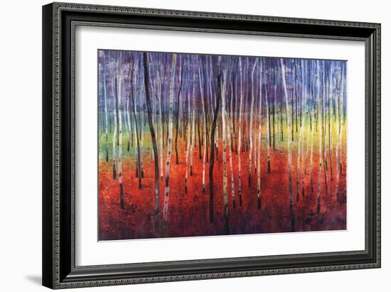 Shimmering Trees-Tim O'toole-Framed Giclee Print