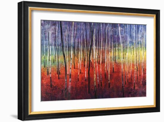 Shimmering Trees-Tim O'toole-Framed Giclee Print