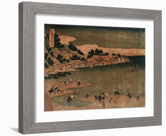 Shimosa Nobuto-Katsushika Hokusai-Framed Giclee Print