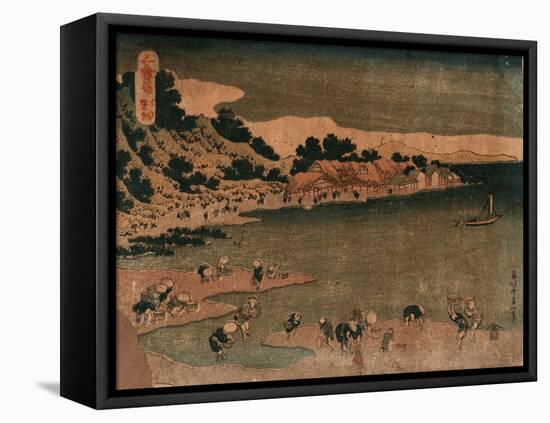 Shimosa Nobuto-Katsushika Hokusai-Framed Premier Image Canvas