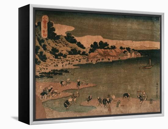 Shimosa Nobuto-Katsushika Hokusai-Framed Premier Image Canvas