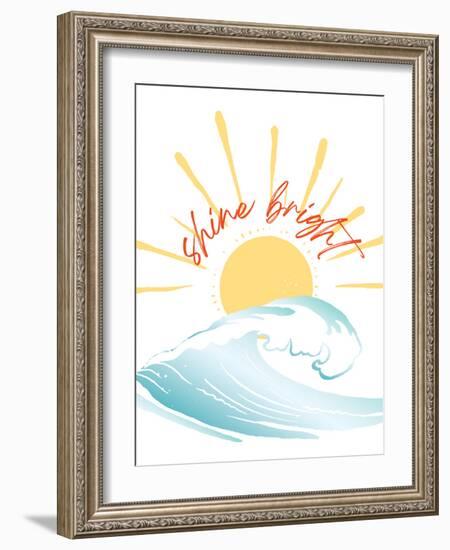 Shine Bright-Jennifer McCully-Framed Art Print