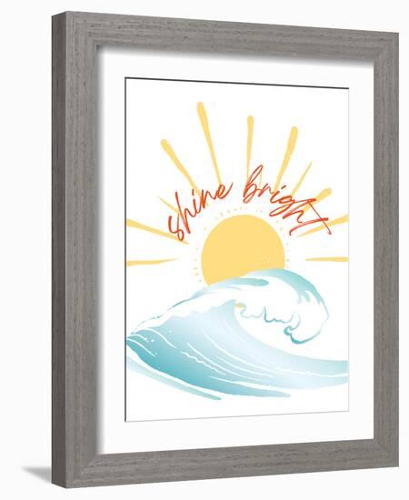 Shine Bright-Jennifer McCully-Framed Art Print