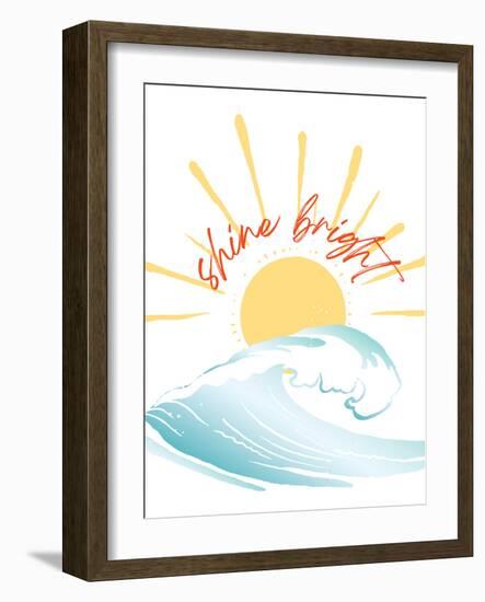 Shine Bright-Jennifer McCully-Framed Art Print