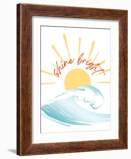 Shine Bright-Jennifer McCully-Framed Art Print
