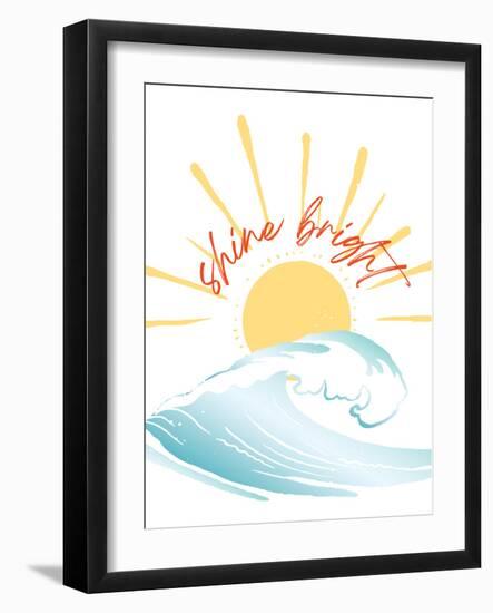 Shine Bright-Jennifer McCully-Framed Art Print