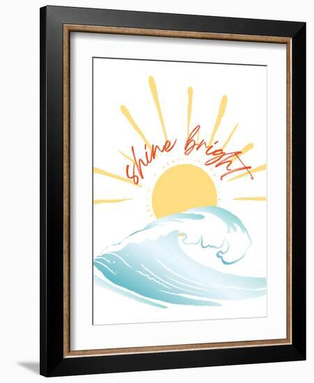 Shine Bright-Jennifer McCully-Framed Art Print