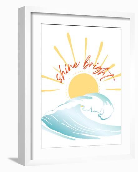 Shine Bright-Jennifer McCully-Framed Art Print
