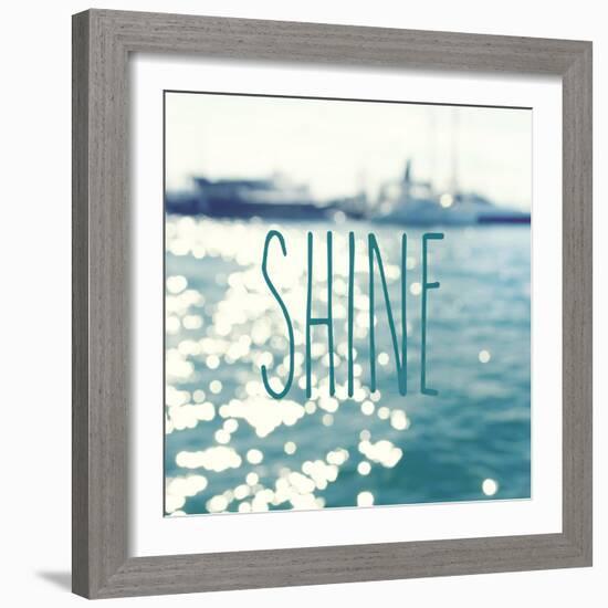 Shine in the Ocean-Sarah Gardner-Framed Art Print