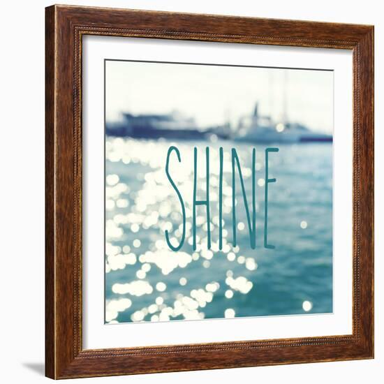 Shine in the Ocean-Sarah Gardner-Framed Art Print