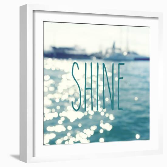 Shine in the Ocean-Sarah Gardner-Framed Art Print