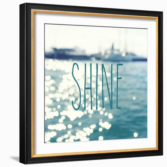 Shine in the Ocean-Sarah Gardner-Framed Art Print