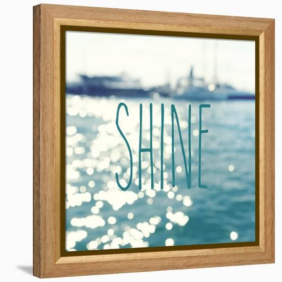 Shine in the Ocean-Sarah Gardner-Framed Stretched Canvas