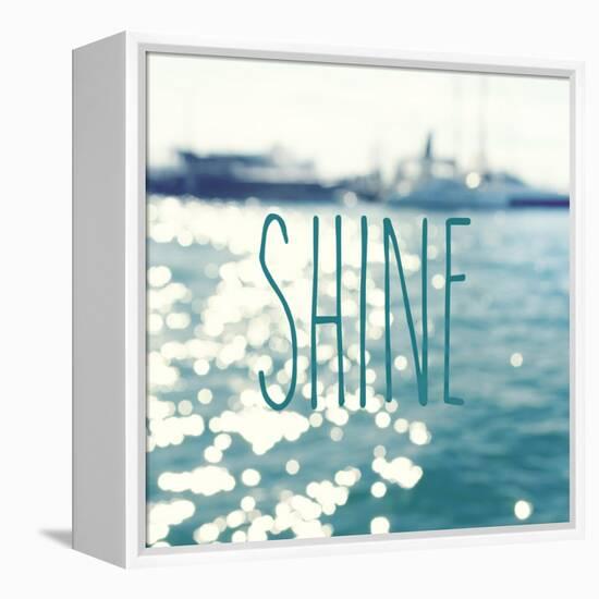 Shine in the Ocean-Sarah Gardner-Framed Stretched Canvas