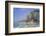 Shingle beach and chalk cliffs, Normandy, France-Philippe Clement-Framed Photographic Print