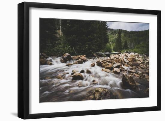 Shingle Creek, Uinta Mountains, Utah-Louis Arevalo-Framed Photographic Print
