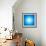 Shining Blue Lights-marinini-Framed Art Print displayed on a wall