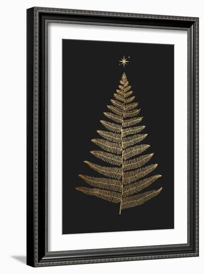 Shining Bright at Christmas Night-Kubistika-Framed Giclee Print