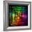 Shining Lights Rainbow Colors Frame-art_of_sun-Framed Art Print