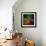 Shining Lights Rainbow Colors Frame-art_of_sun-Framed Art Print displayed on a wall