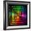 Shining Lights Rainbow Colors Frame-art_of_sun-Framed Art Print