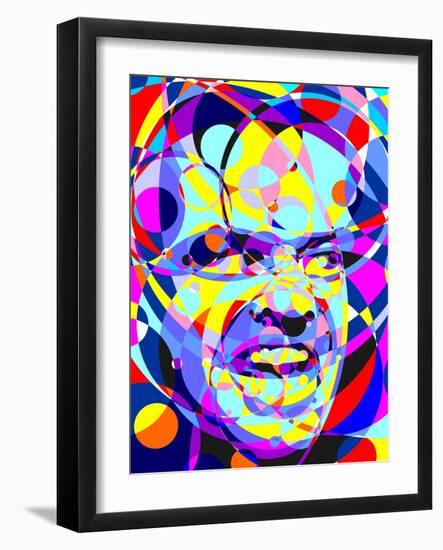 Shining-Cristian Mielu-Framed Art Print