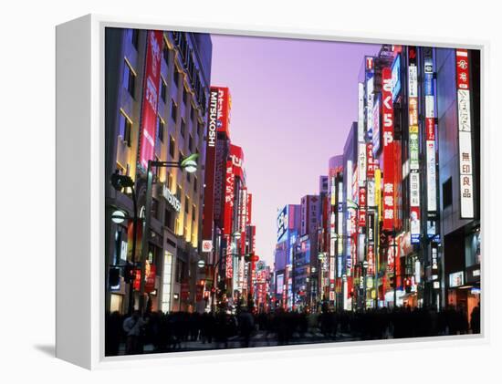Shinjuku District, Tokyo, Japan-null-Framed Premier Image Canvas