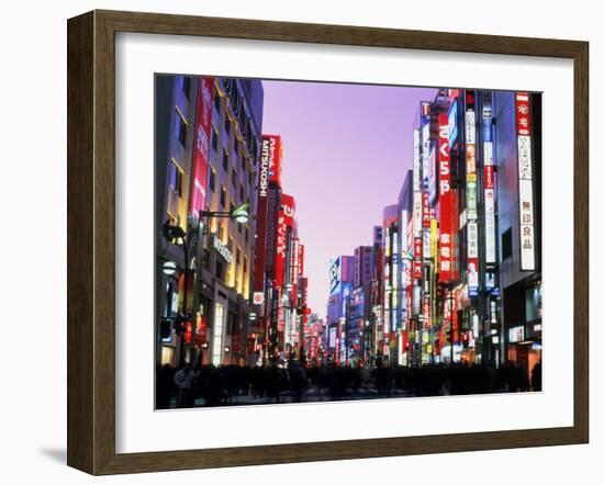 Shinjuku District, Tokyo, Japan-null-Framed Photographic Print