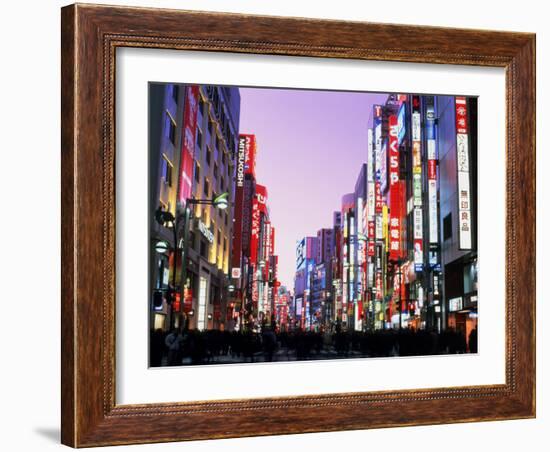 Shinjuku District, Tokyo, Japan-null-Framed Photographic Print