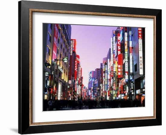 Shinjuku District, Tokyo, Japan-null-Framed Photographic Print