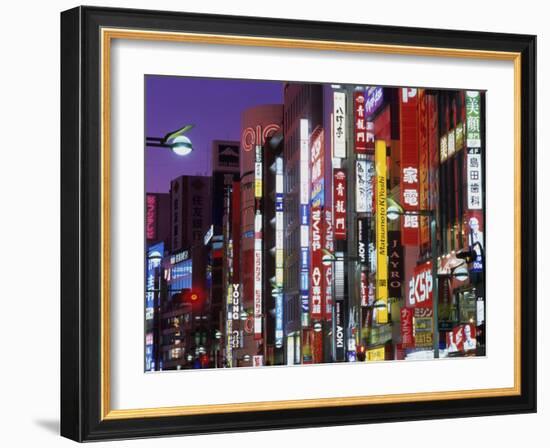 Shinjuku District, Tokyo, Japan-null-Framed Photographic Print