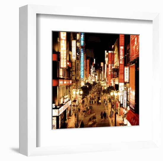 Shinjuku Neons, Tokyo-Marcin Stawiarz-Framed Art Print