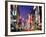 Shinjuku, Shinjuku-dori, Nightlights, Tokyo, Honshu, Japan-Steve Vidler-Framed Photographic Print