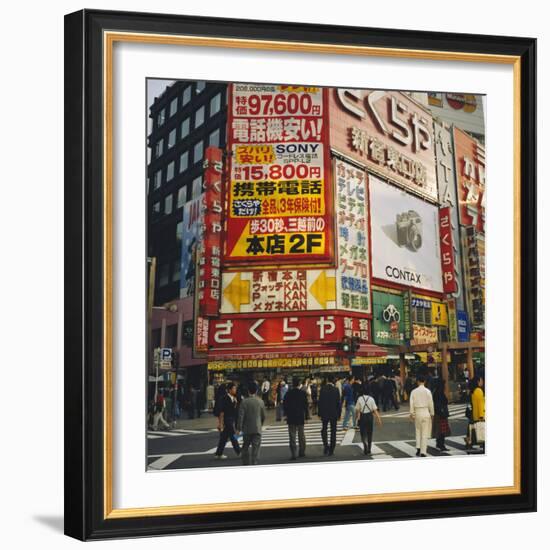 Shinjuku, Tokyo, Japan-Christopher Rennie-Framed Photographic Print