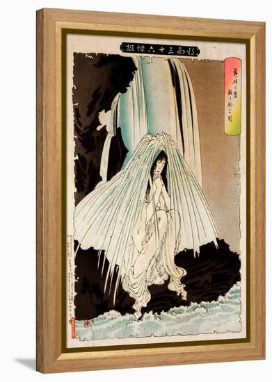 Shinkei Sanjuroku Kaisen, Thirty-Six Transformations-Yoshitoshi Tsukioka-Framed Premier Image Canvas