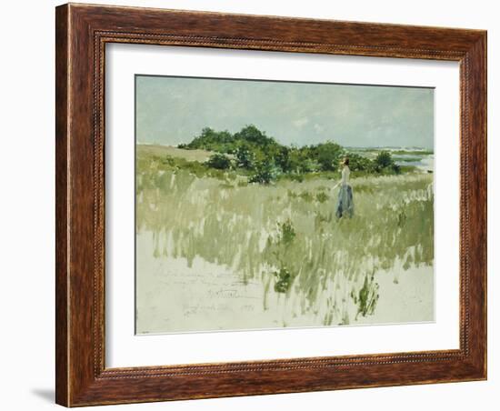 Shinnecock Hills (A View of Shinnecock), 1891-William Merritt Chase-Framed Giclee Print