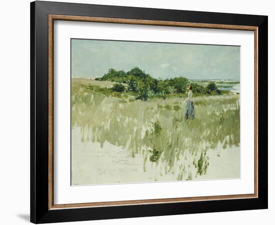 Shinnecock Hills (A View of Shinnecock), 1891-William Merritt Chase-Framed Giclee Print