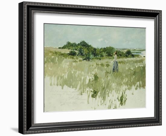 Shinnecock Hills (A View of Shinnecock), 1891-William Merritt Chase-Framed Giclee Print