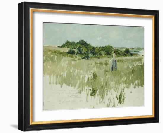 Shinnecock Hills (A View of Shinnecock), 1891-William Merritt Chase-Framed Giclee Print