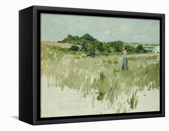 Shinnecock Hills (A View of Shinnecock), 1891-William Merritt Chase-Framed Premier Image Canvas
